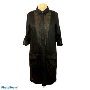 Piazza Sempione Dress Black Size Large